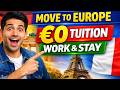 Move to Europe in 2026 via Student Visa 🇪🇺 | FREE Tuition + Part-Time Jobs | Dream Canada #study