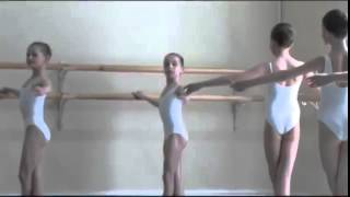 Vaganova Ballet Academy Classical Dance Exam Girls 0 class pre entry courses 2011