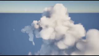 Unreal Billowy Clouds Test