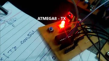 NRF24L01(2.4GHz WIRELESS TRANSCEIVER MODULE) INTERFACING WITH ATMEGA8