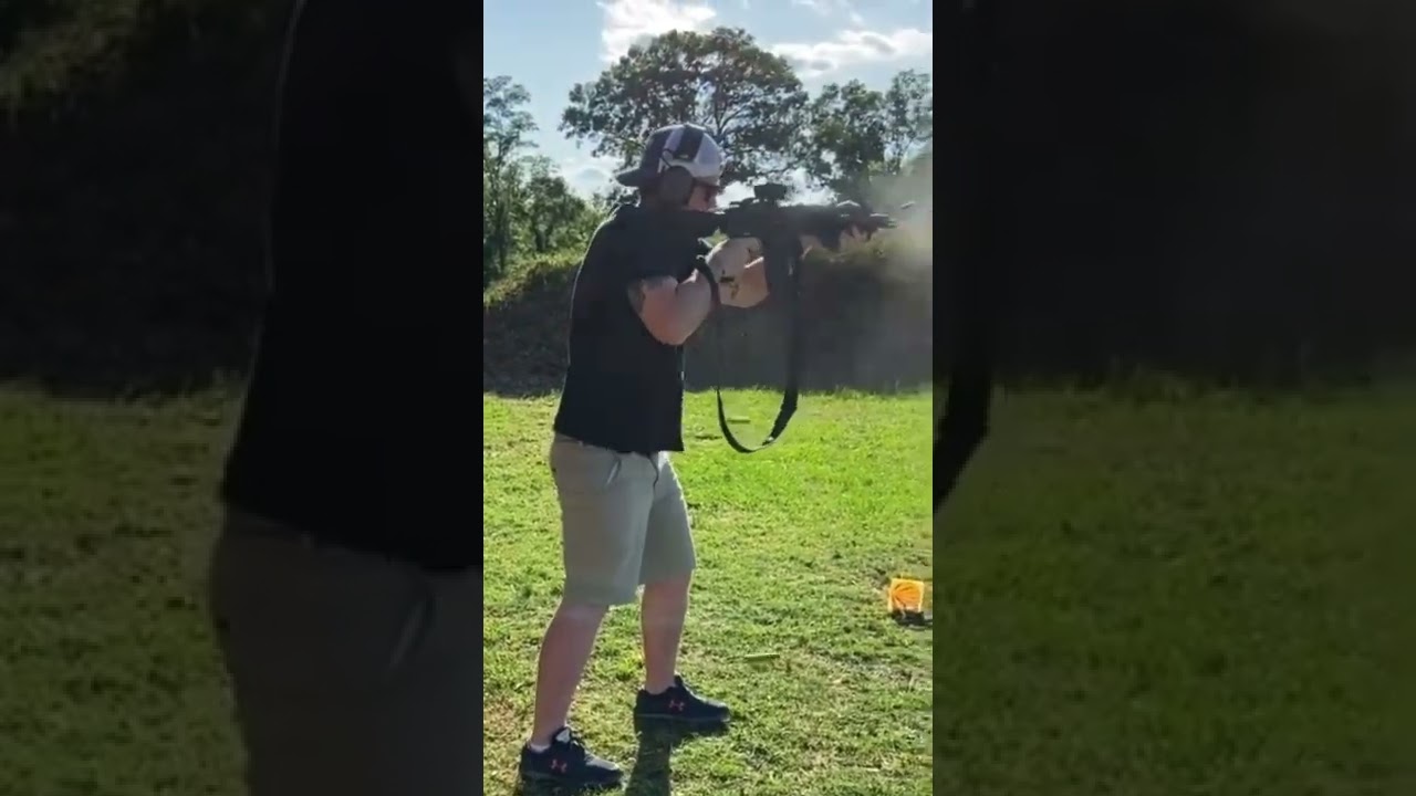 Full auto HK416 knocking me off my feets