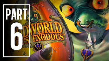 Abes Exoddus Walkthrough | Part 6 | HD Playstation 1