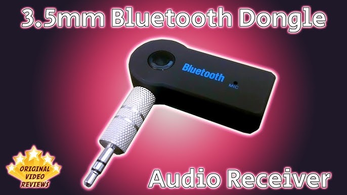 Bluetooth Receiver Auto Kit 5,3 Wireless USB Dongle auf 3,5mm Jack