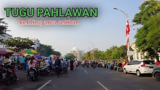 Keliling area sekitar TUGU PAHLAWAN SURABAYA. ada apa saja?