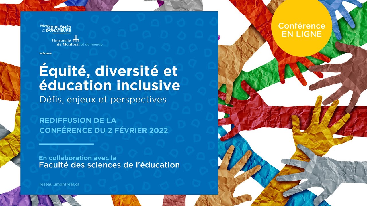 Équité, diversité et éducation inclusive - YouTube