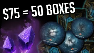 I spent $75 on Hextech Crates and oh lord THE PROFIT