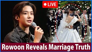 Rowoon Finally Reveals the Truth Behind His Sudden Marriage to Park Eun Bin