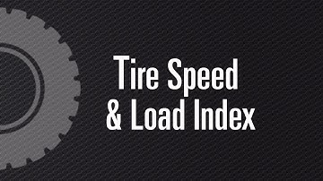 Tire Speed Rating & Load Index - CanadaWheels