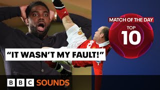 Micah Richards reflects on Wayne Rooney's famous Manchester City goal | Match of the Day: Top 10