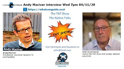 TNT Show - John Drummond interviewing Andy Maciver. #TNTShow title=
