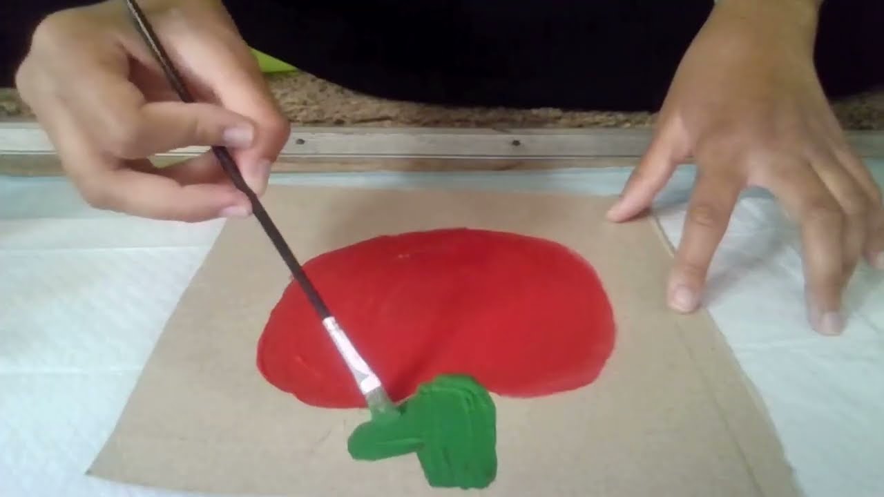 Apple Painting: 🍎🖼️