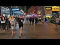 Central London Night Walk | London Weekend-Midnight June 2021 [4K HDR]