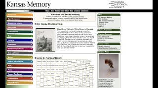 Kansas Memory: The Kansas Historical Society's Online Repository