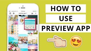 TUTORIAL: HOW TO USE PREVIEW APP TO SCHEDULE & PLAN YOUR INSTAGRAM FEED screenshot 2