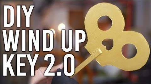 How to Make a Working Wind-up Key Updated Version! : DIY