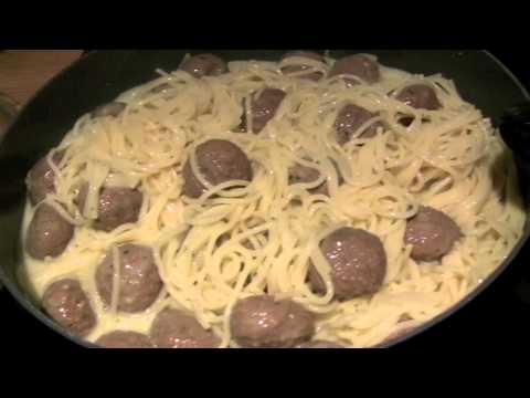 Video: Pasta Lihapallidega