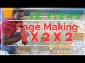 Cage Making for Birds / Size 3L x 2B x 2H / Professional cage making / Double Door making