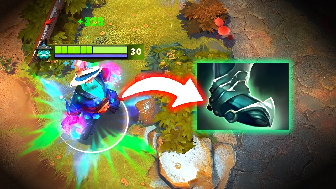 Why Storm Spirit rushes Guardian Greaves in 7.40c Dota 2