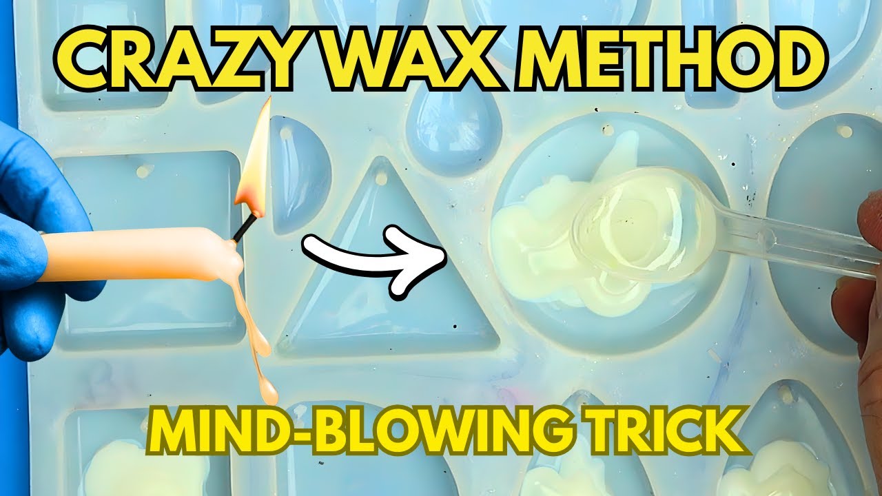 This Melted Candle Wax Technique Is Mind-Blowing