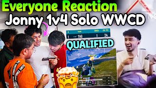 Apex Qualified🏆 Players Reaction After WWCD🔝🔥 MVP Jonathan Is Back👑 Solo 7 Finishes😲