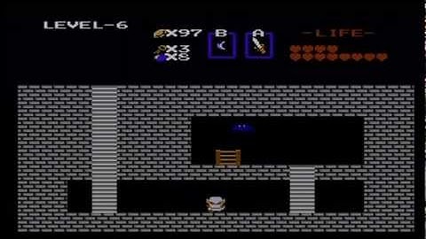 The Legend of Zelda NES Second Quest Walkthrough Part 6/9