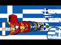 COUNTRYBALLS | ИСТОРИЯ ГРЕЦИИ|HISTORY OF GREECE