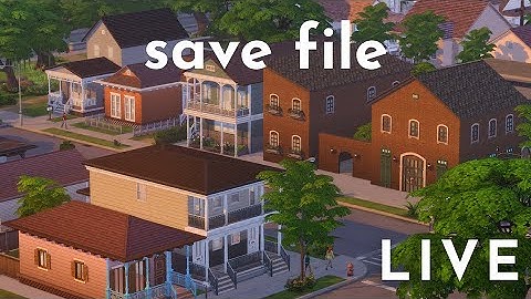 rebuilding THE starter neighbourhood in willow creek! 💚🏡 sims 4 forever world