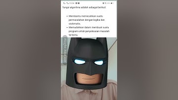 tugas membuat video pembelajaran materi algoritma