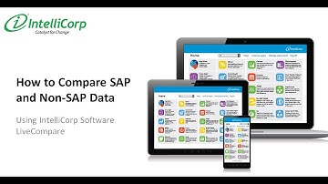 Compare SAP and Non-SAP Data