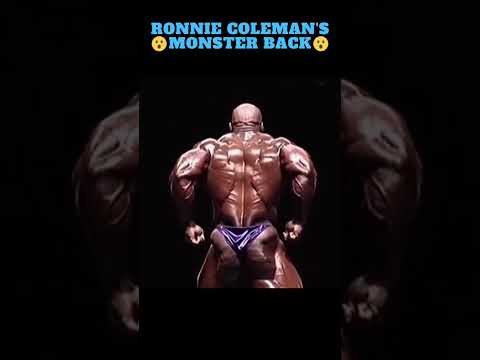 Best Back In Bodybuilding History - Ronnie Coleman 💪