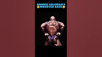 Best Back In Bodybuilding History - Ronnie Coleman 💪