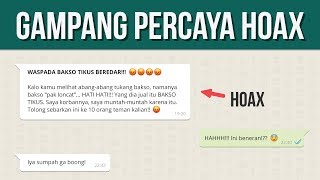 Mengapa Orang Mudah Percaya Hoax?