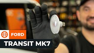 Jak wymienić Podświetlenie rejestracji FORD TRANSIT MK-7 Box - darmowe wideo online