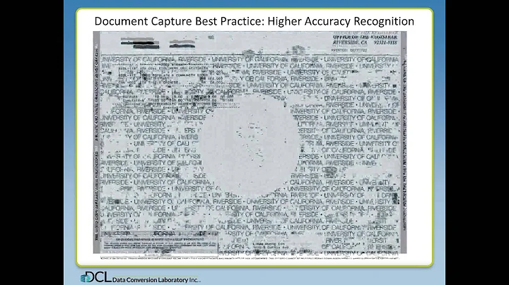 Best Practices for Enterprise Based Document Capture - DCL Learning Series Webinar