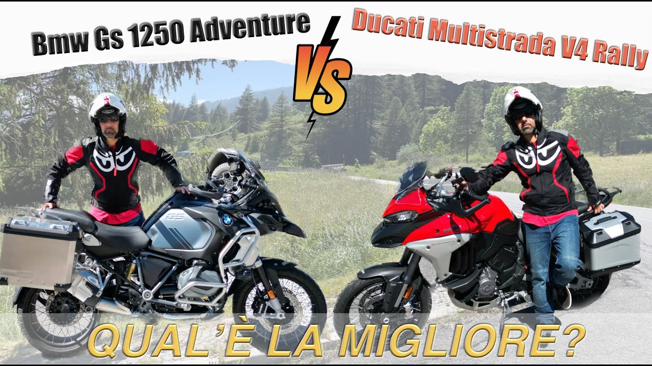 ducati multistrada vs bmw gs