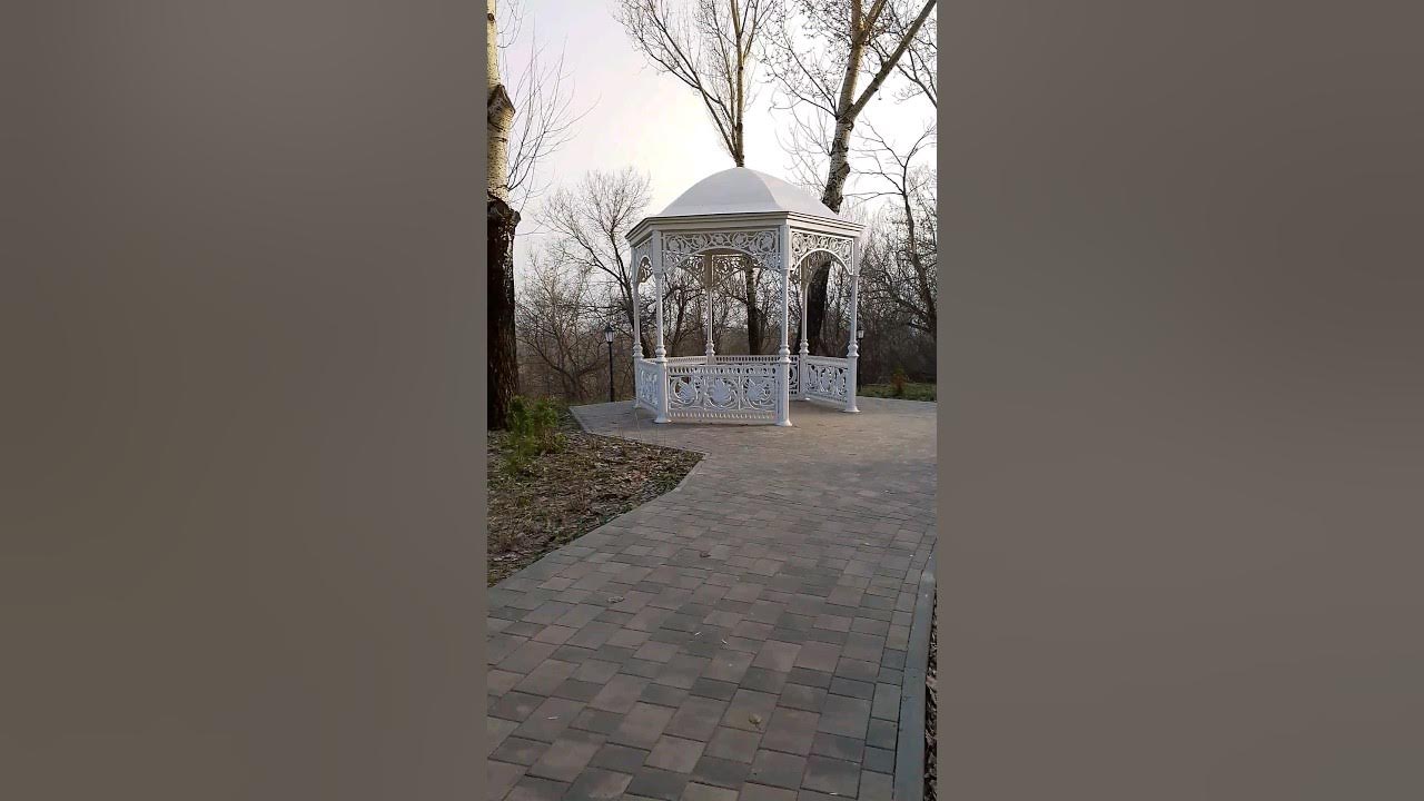 Беседка в парке Сказка.Г.Липецк.02.04.2024г. - YouTube