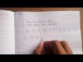 How to write in four lines