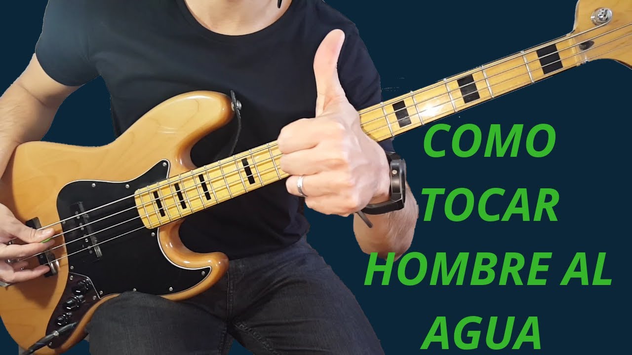 Como tocar hombre al agua de soda stereo #sodastereo#hombrealagua - YouTube