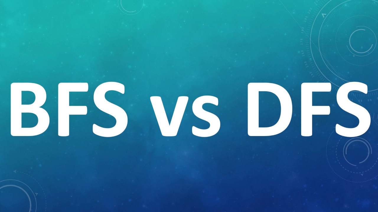 BFS vs DFS || Aney Academy - YouTube