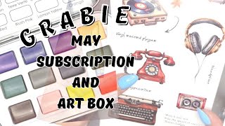 Unboxing | Join me as we unbox Grabie May Subscription Box and Art Box