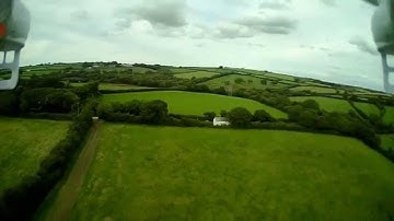 Syma X5C range test after transmitter modification