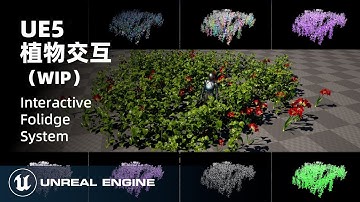 UE5 Interactive Foliage System - WIP