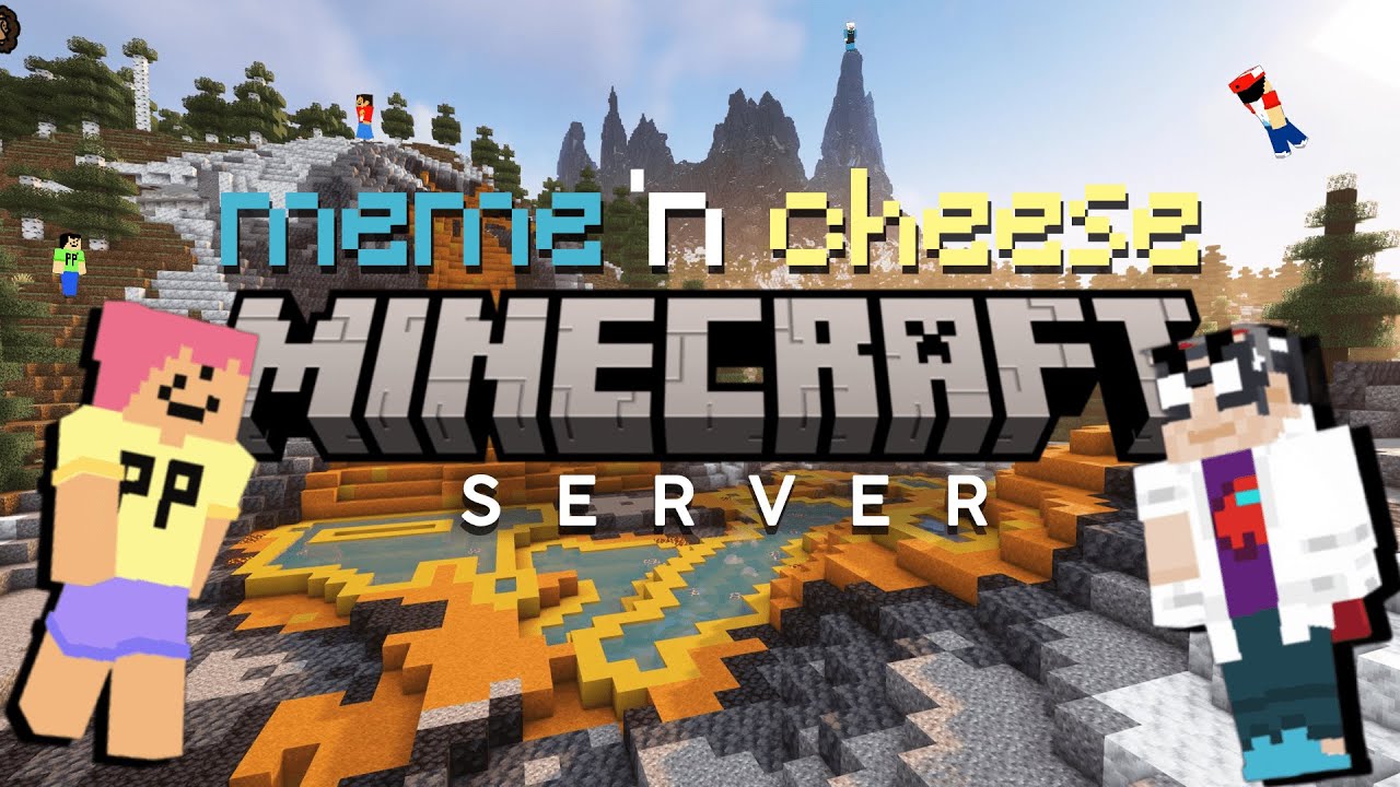 vtuber | meme 'n cheese minecraft server launch!! - YouTube