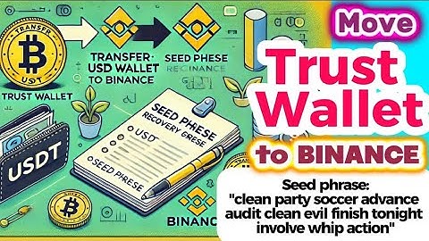 How to Move Tether (USDT) from Trust Wallet to Binance | Seed Phrase Recovery Tutorial”