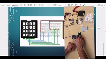 Arduino - programming Keypad 4x4 using one pin - project for fun