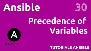 Precedence of variables - #ANSIBLE 30