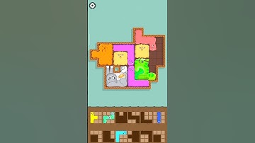 Puzzle Cats - level #56 Gameplay Walkthrough (iOS & Android) #funny #tutorial #yt #tutorial #funny