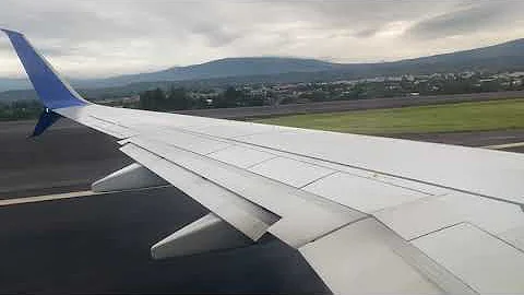 [4K] Early Morning Takeoff - SJO/MROC Costa Rica - Boeing 737-800 - United Airlines