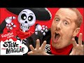 Historia de disfraces de Halloween de la familia dedo para niños con Steve y Maggie Español Latino