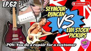 EP.62 EVH Wolfgang Pickup Swap + Wiring Deep Dive Before vs After Tone Test